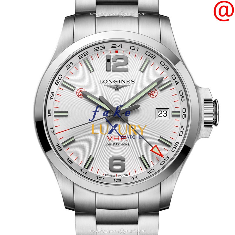 Longines Conquest L3.728.4.76.6 | Quartz Stainless Steel Silver Dial | Replica Watch