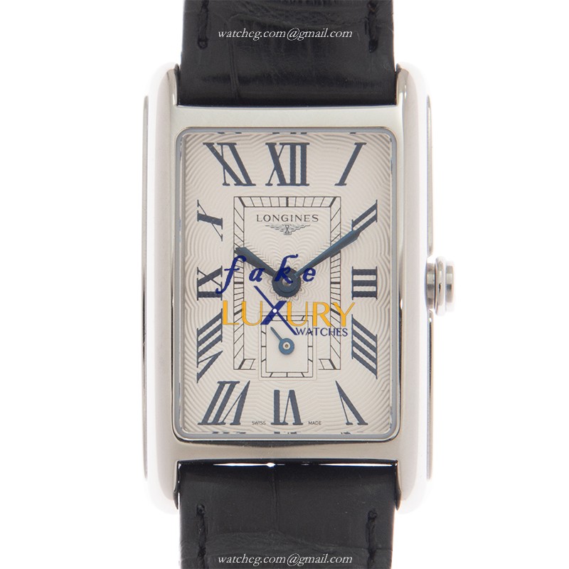 Longines Dolce Vita L5.255.4.71.0 - Replica Watch - Quartz - Silver Dial - Black Alligator Strap