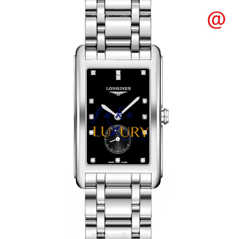 Longines Dolce Vita L5.755.4.57.6 - Replica Watch - Quartz - 25.8mm Steel Case - Black Dial
