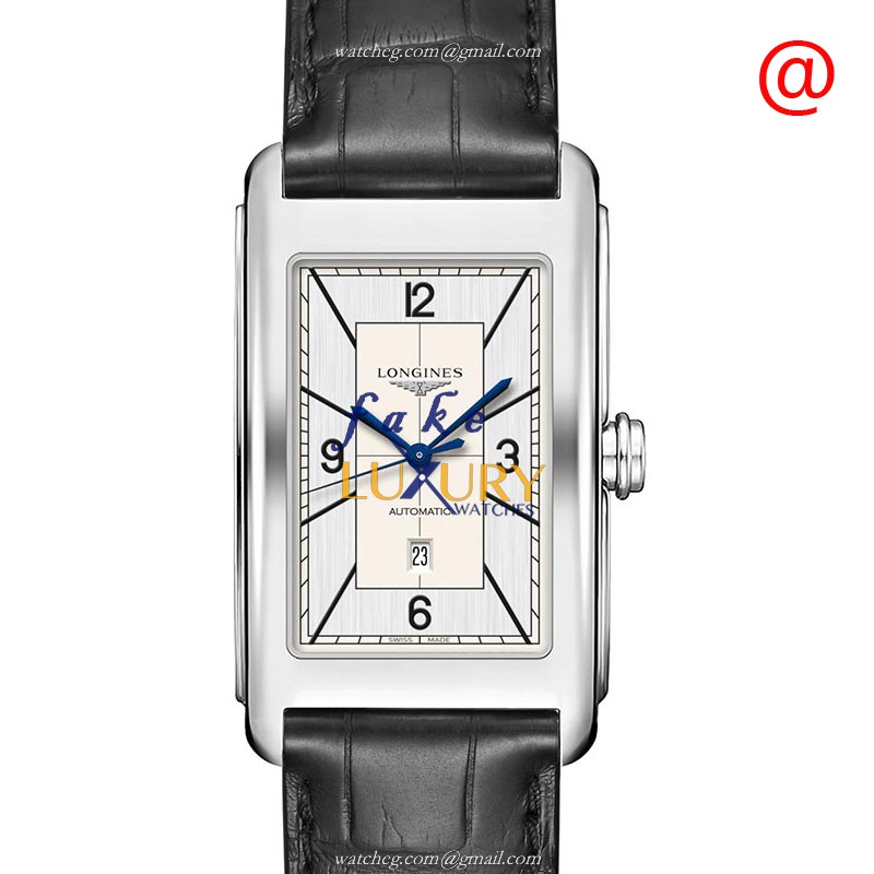 Longines Dolce Vita L5.767.4.73.0 Replica Watch - Automatic - 28.2mm Steel Case - Black Alligator
