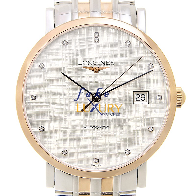 Longines Elegant L4.810.5.77.7 - Replica Watch - Automatic - 18kt Rose Gold Steel - 37mm