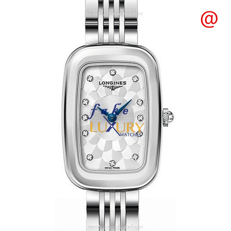 Longines Equestrian L6.140.4.77.6 Quartz Stainless Steel Silver Dial Replica Watch