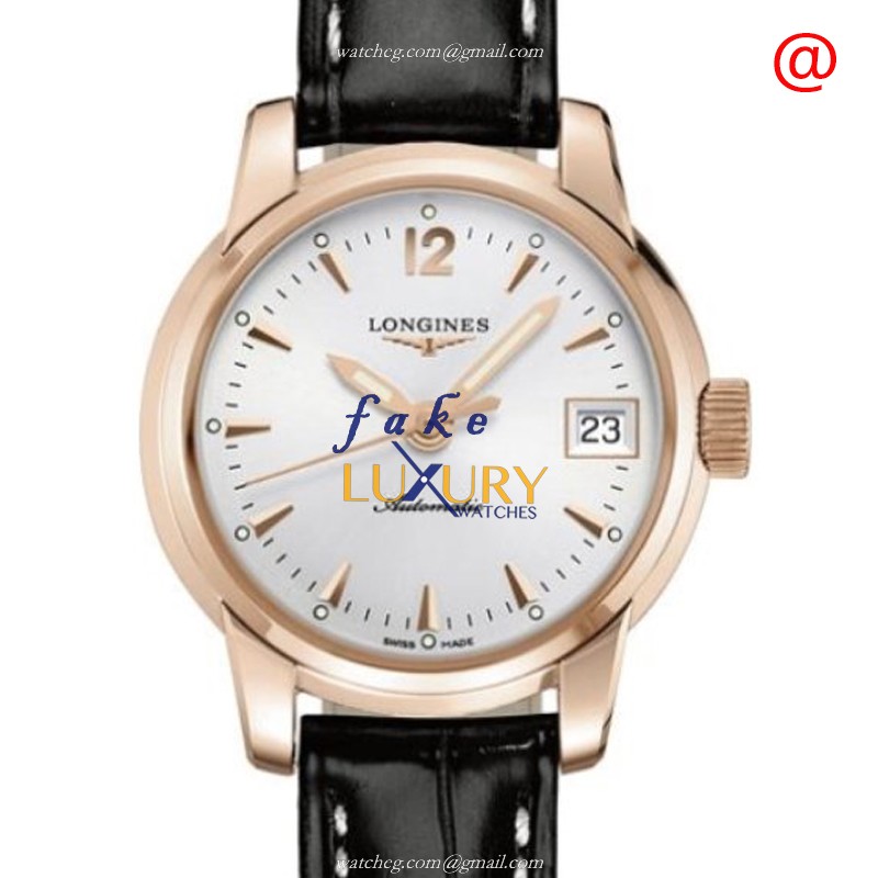 Longines Saint Imier L2.263.8.72.3 | 18kt Rose Gold | Automatic | Silver Dial | Replica Watch - Luxury Replica Watch