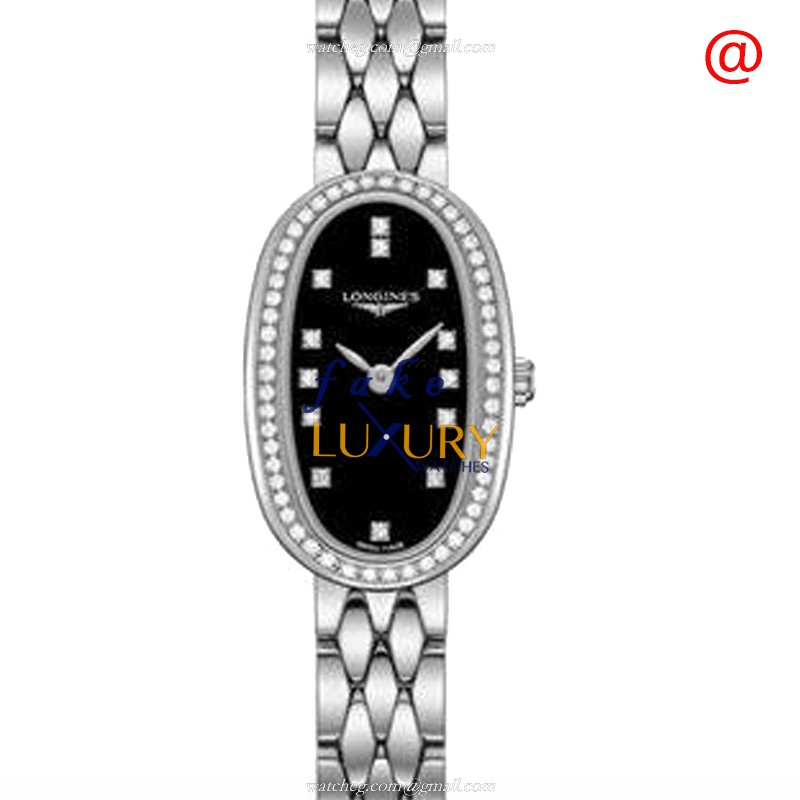 Longines L2.304.0.57.6 Replica Watch, Automatic, Black Dial, Stainless Steel Bracelet - Luxury Replica Watch