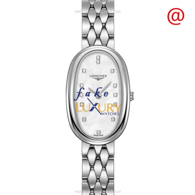 Longines L2.305.4.87.6 SYMPHONETTE Replica Watch Quartz Stainless Steel White Mother of Pearl Dial