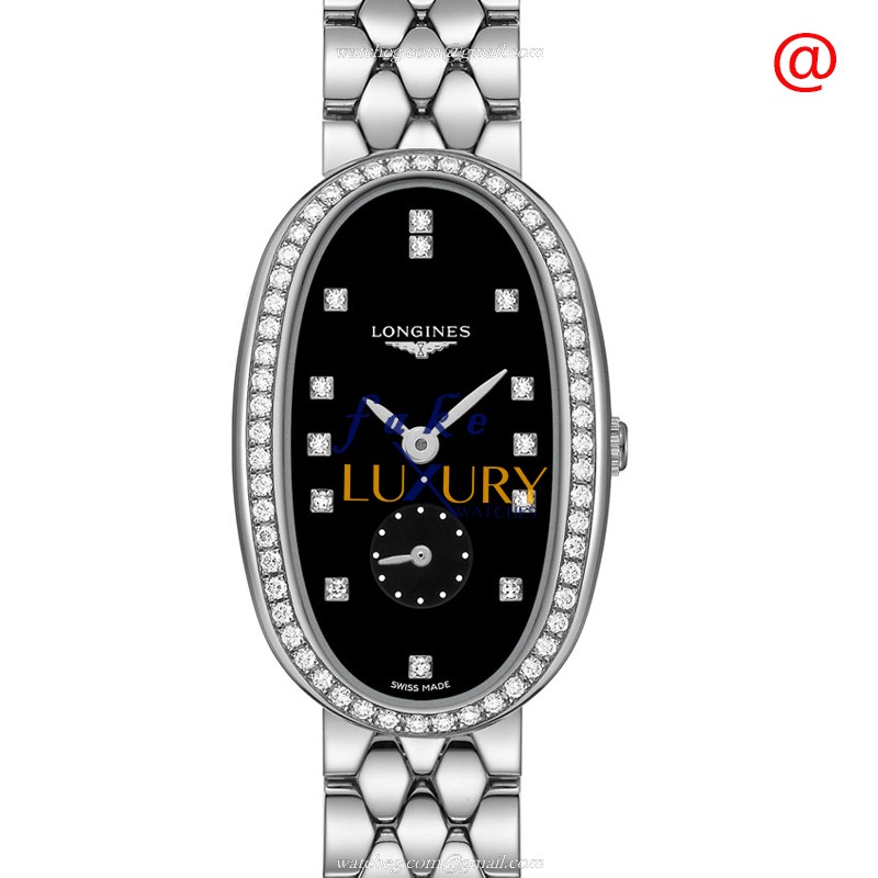 Longines L2.307.0.57.6 Symphonette - Replica Watch - Quartz - Steel Case - Black Dial