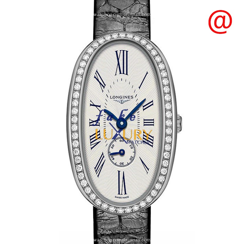 Longines L2.307.0.71.0 Symphonette Quartz Steel Diamond Clad Watch Replica - Luxury Replica Watch