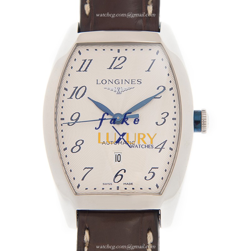 Longines L2.342.4.73.4 EVIDENZA Automatic Stainless Steel Replica Watch, Swiss Movement, Brown