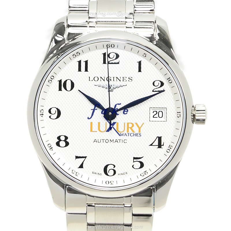 Longines L2.518.4.78.6 Master Automatic Silver Dial Stainless Steel Replica Watch