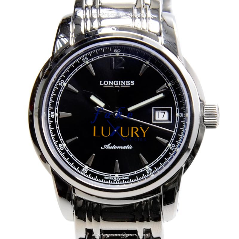 Longines L2.563.4.59.6 - Replica Watch - Saint Imier Automatic - 30mm Steel Case - Black Dial