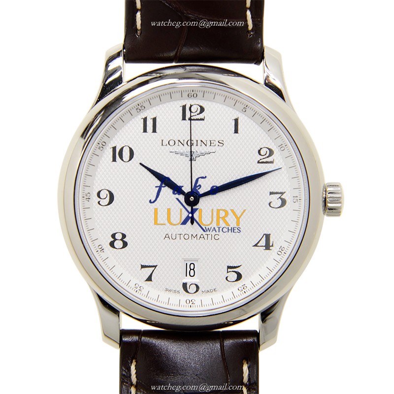 Longines L2.628.4.78.3 MASTER Replica Watch, Silver Dial, Steel Case, Automatic Movement