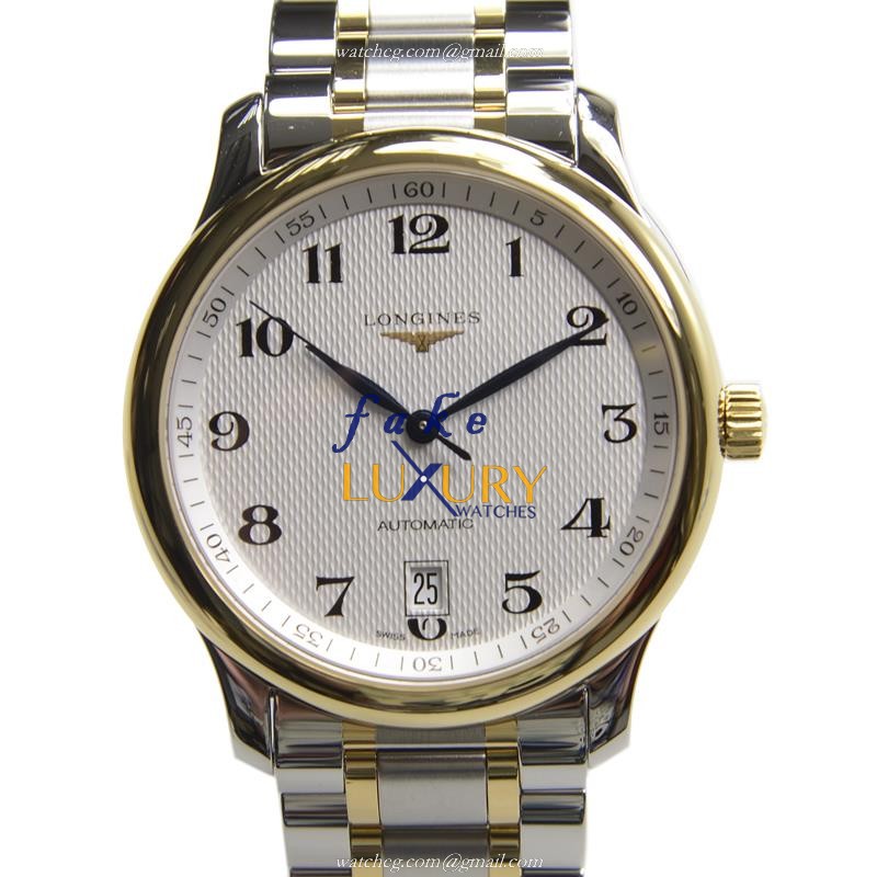 Longines L2.628.5.78.7 AUTO 18kt Gold & Steel Case Replica Watch - Luxury Replica Watch