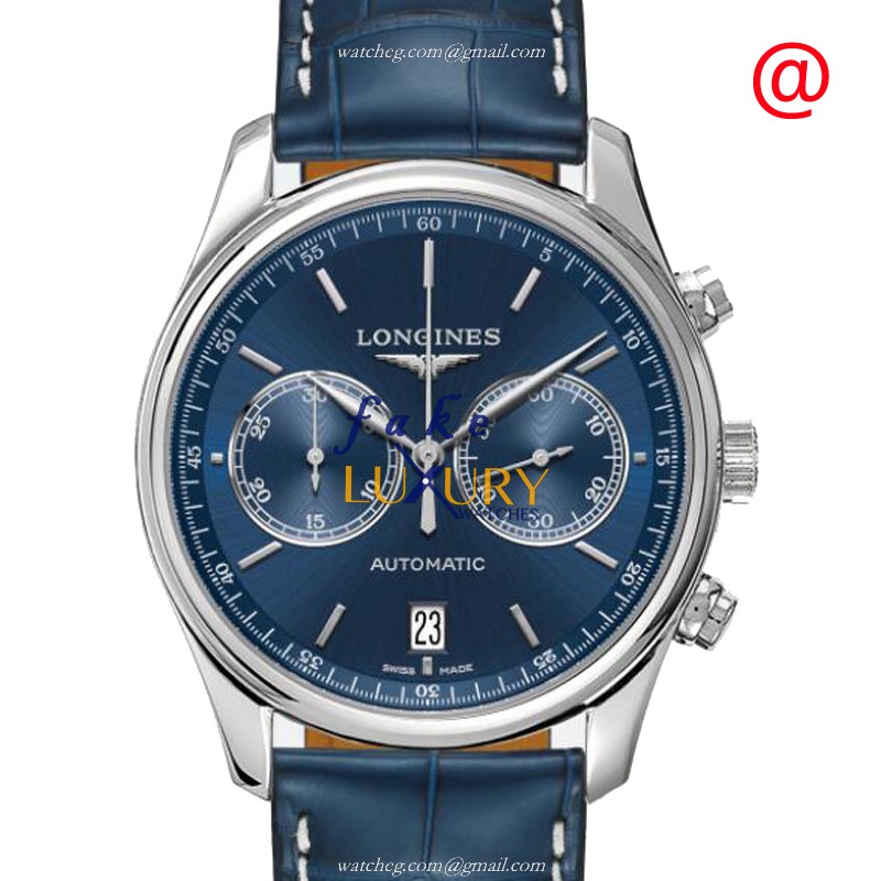 Longines L2.629.4.92.0 Master Replica Watch With Blue Dial, Automatic Movement, Steel Case