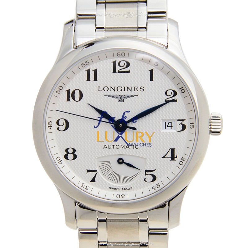 Longines L2.708.4.78.6 MASTER Automatic White Dial Silver Stainless Steel Replica Watch