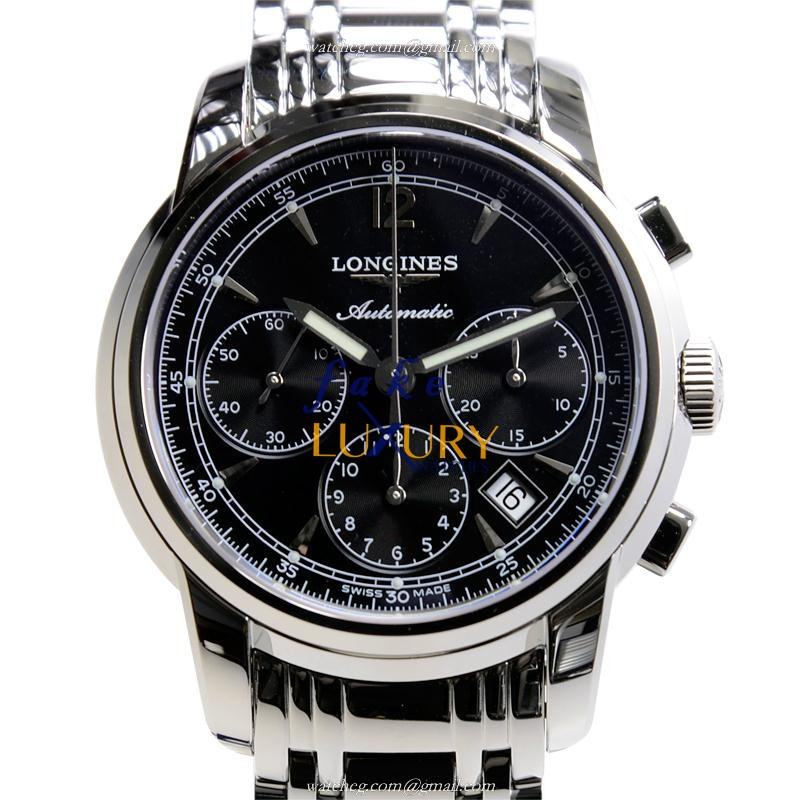 Longines L2.752.4.52.6 Saint Imier Automatic Black Dial Stainless Steel Replica Watch