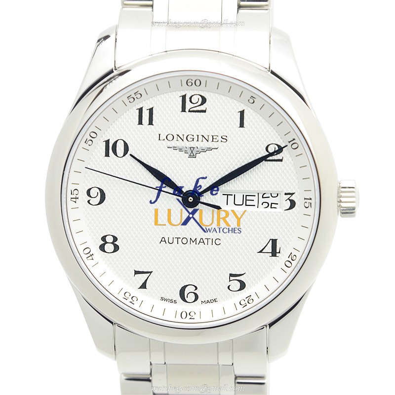 Longines Master Collection L2.755.4.78.6 Replica Watch, Automatic Movement, White Dial, Steel - Luxury Replica Watch