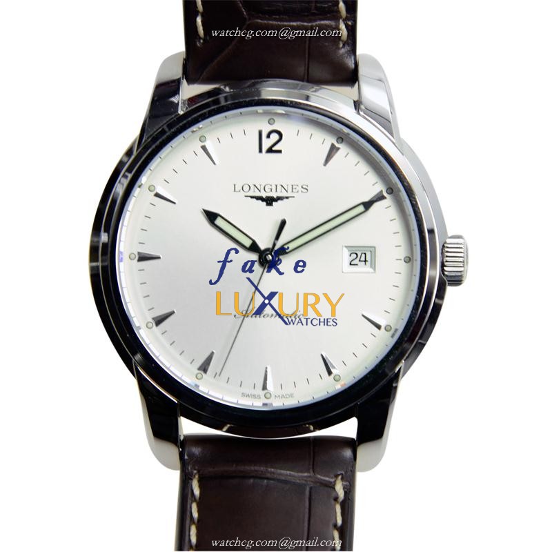 Longines L2.766.4.72.0 Saint Imier Replica Watch, Automatic Movement, Silver Dial, Steel Case