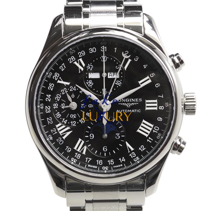 Longines L2.773.4.51.6 Master Automatic Stainless Steel Replica Watch - 42mm Silver Dial - Swiss