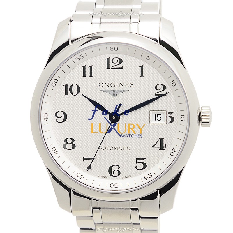 Longines L2.793.4.78.6 Replica Watch - Automatic Movement, White Dial, Silver Case, Stainless Steel