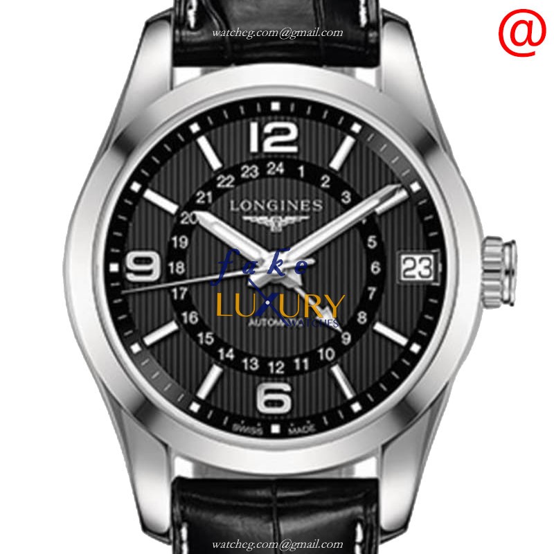 Longines L2.799.4.56.3 CONQUEST AUTO Stainless Steel 42mm Replica Watch | 1:1 Luxury Clone