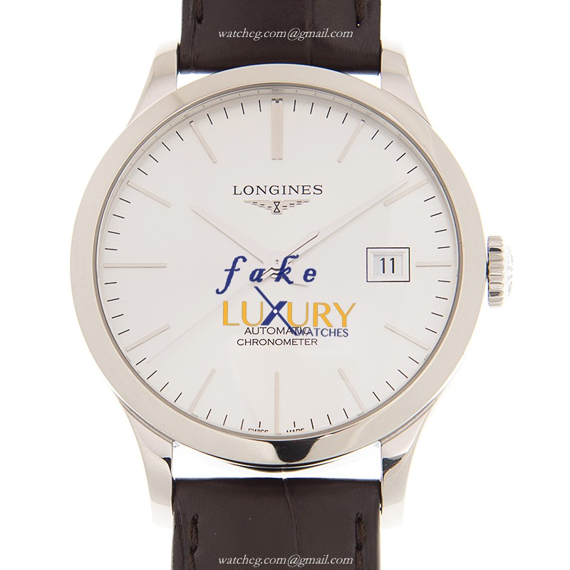 Longines L2.820.4.72.2 RECORD Automatic Stainless Steel Replica Watch - Swiss Luxury Clone - Luxury Replica Watch
