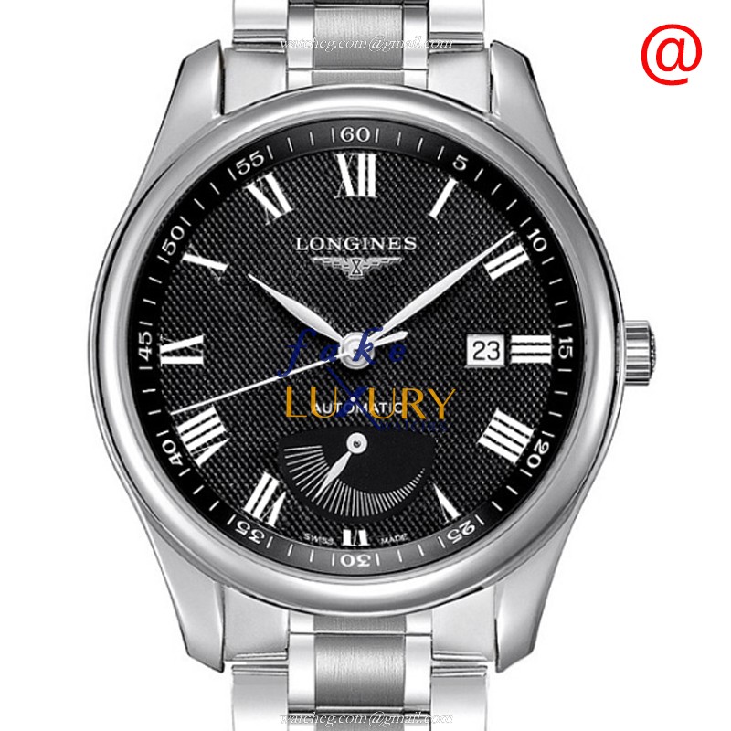 Longines L2.908.4.51.6 MASTER Automatic Black Dial | Stainless Steel | Replica Watch