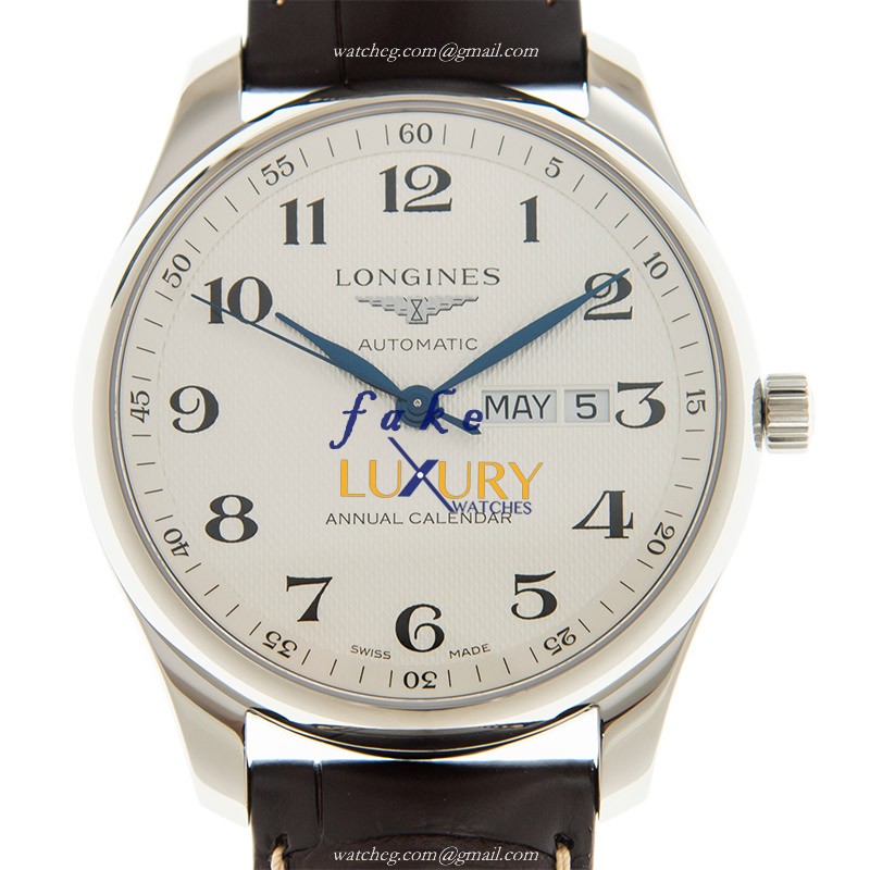 Longines L2.920.4.78.3 Master Automatic - White Dial - Replica Watch - Luxury Replica Watch