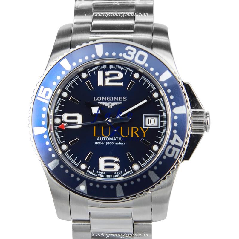 Longines L3.284.4.96.6 Replica Watch, Automatic, Blue Dial, 29.5mm Steel Case, Silver Bracelet