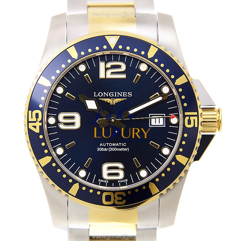 Longines L3.642.3.96.7 | CONQUEST Automatic Gold-Plated Steel Black Dial Replica Watch