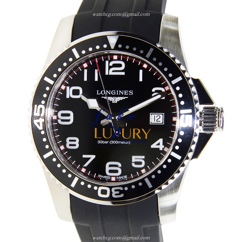 Longines L3.689.4.53.2 Quartz Replica Watch, Black Dial, Stainless Steel Case - Luxury Replica Watch