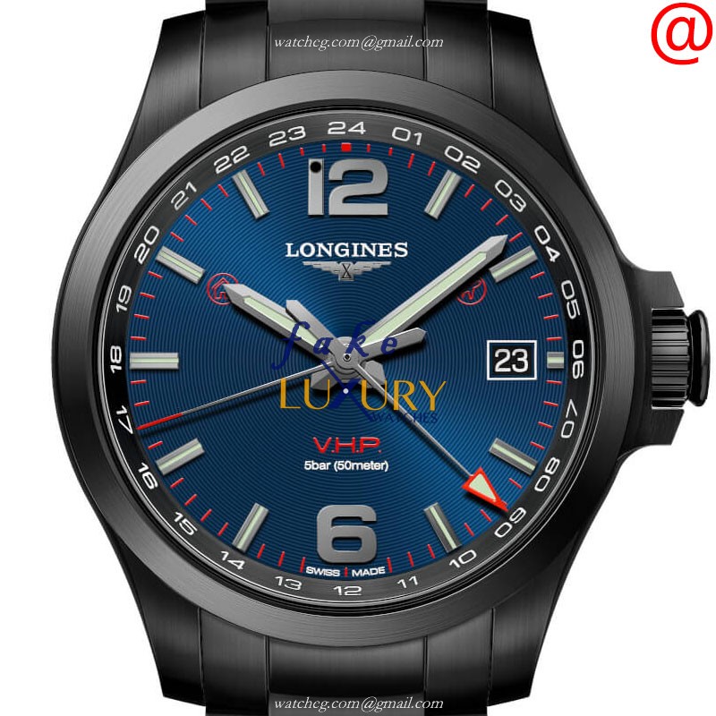 Longines L3.718.2.96.6 Conquest Quartz Blue Dial Stainless Steel Replica Watch
