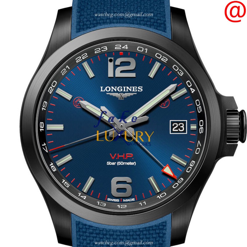 - LONGINES-L3.718.2.96.9 Replica Watch - Quartz - Blue Dial - Stainless Steel Case