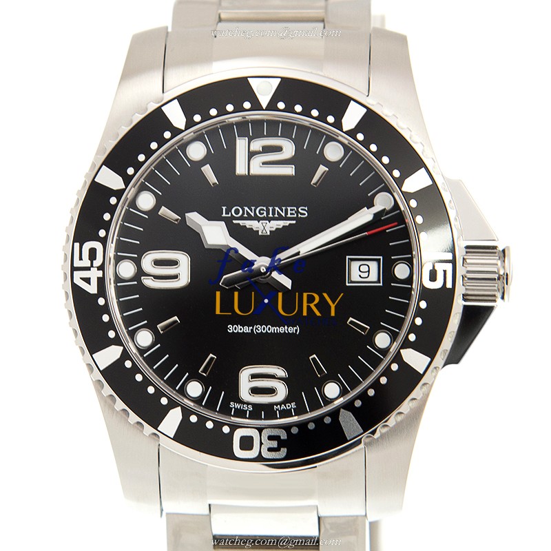 Longines L3.740.4.56.6 - Quartz Automatic - Replica Watch - 41mm Steel Case - Luxury Replica Watch
