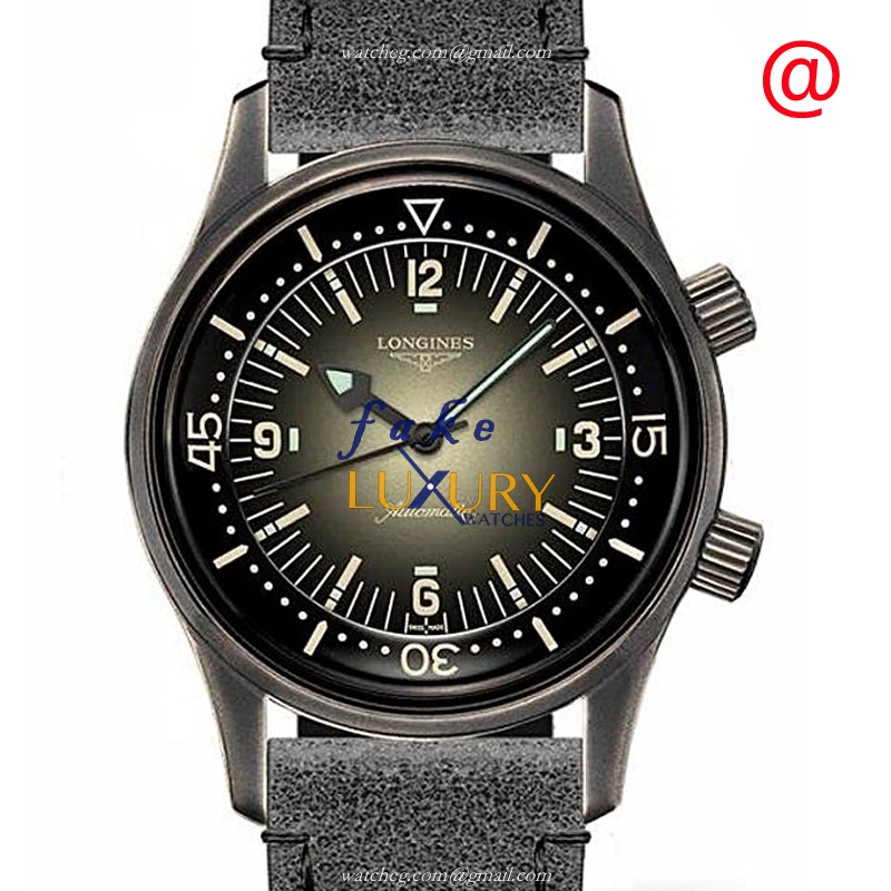 Longines L3.774.2.58.2 Heritage Classic Automatic Stainless Steel Replica Watch - Black Dial