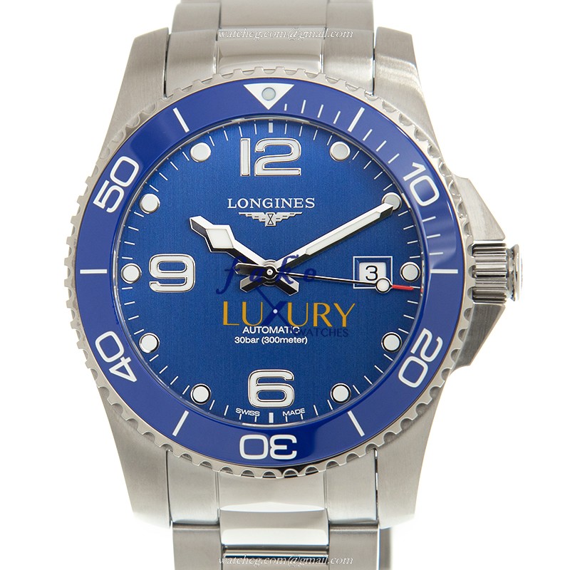 Longines L3.781.4.97.6 Conquest Automatic Blue Dial Steel Watch Replica Watch