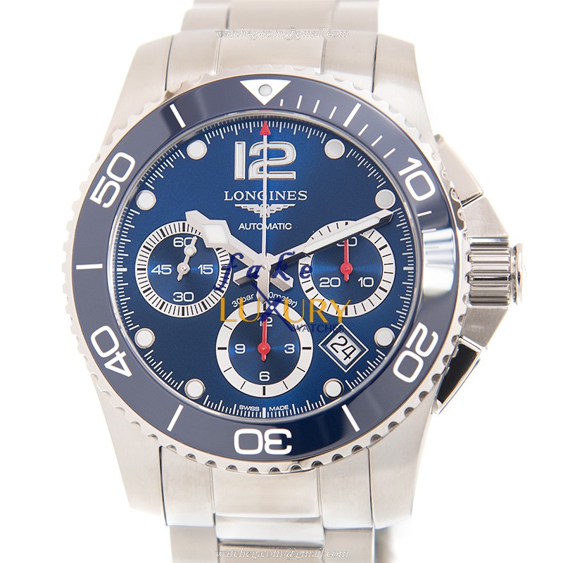 Longines L3.783.4.96.6 CONQUEST Auto Ceramic Steel Watch - Replica Watch