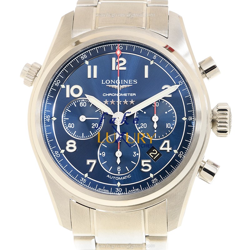 Longines L3.820.4.93.6 SPIRIT Automatic Blue Dial Stainless Steel Replica Watch