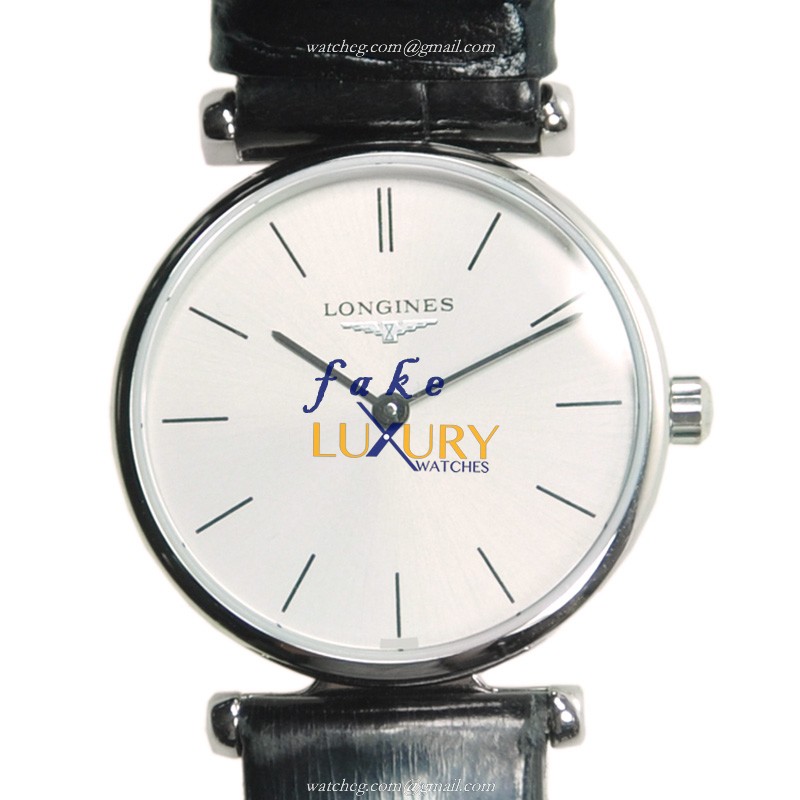 Longines L4.209.4.72.2 Replica Watch, Automatic, Silver Dial, Steel Case, Quartz Movement