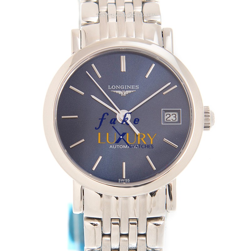 Longines L4.309.4.92.6 Replica Watch, Automatic, Blue Dial, Steel Case