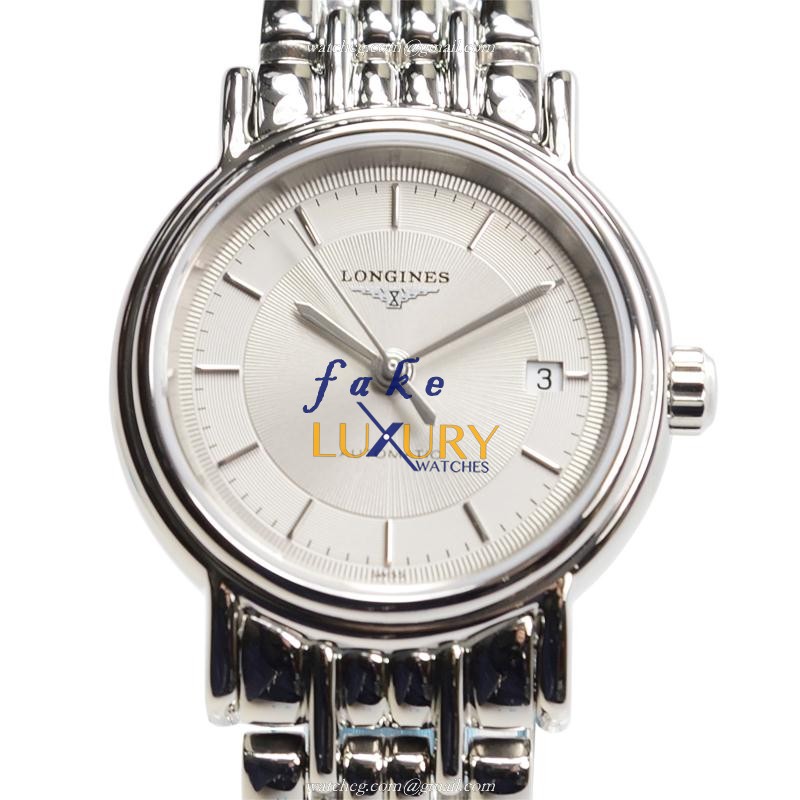 Longines PRESENCE L4.321.4.78.6 Automatic Silver Dial Stainless Steel Replica Watch - Luxury Replica Watch