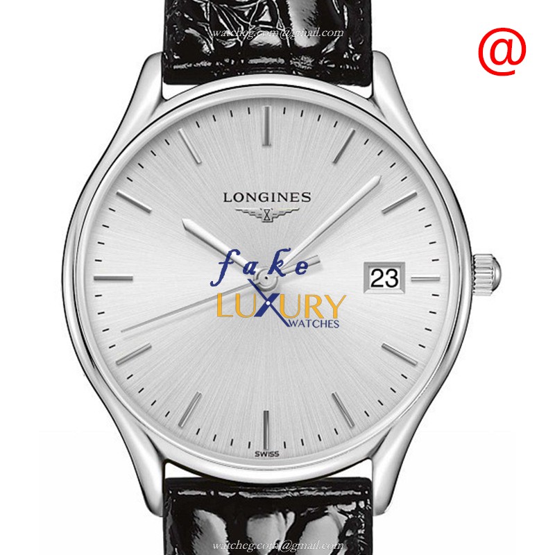 Longines L4.359.4.72.2 Replica Watch - Swiss Quartz Movement, Stainless Steel Case, Silver Dial - Luxury Replica Watch