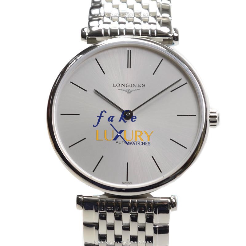 Longines L4.708.4.72.6 Automatic Silver Dial Replica Watch