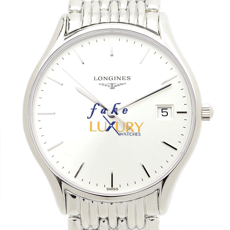Longines L4.759.4.72.6 Lyre Replica Watch, Quartz, Silver Dial, 34mm Steel Case