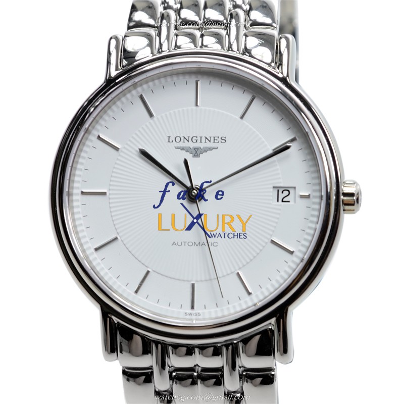 Longines L4.821.4.18.6 PRESENCE - Automatic - Stainless Steel Case - Replica Watch - Luxury Replica Watch