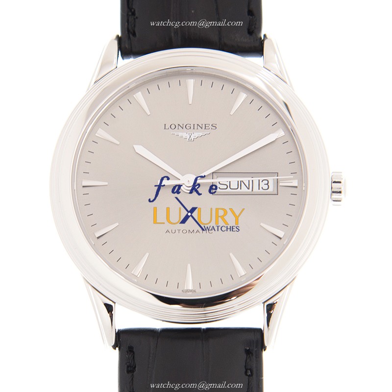 Longines L4.899.4.72.2 FLAGSHIP Automatic Steel Replica Watch - Model Number: L4.899.4.72.2 - Luxury Replica Watch