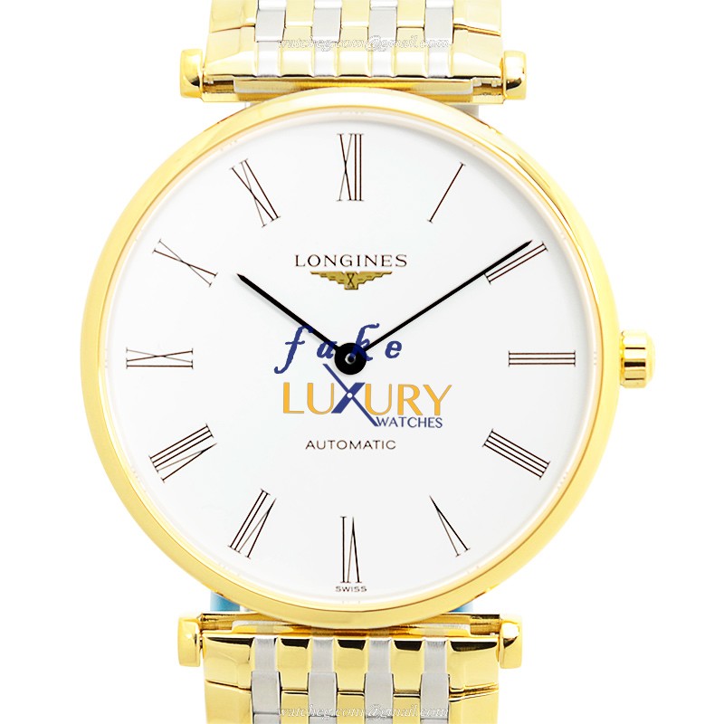 Longines L4.908.2.11.7 | Automatic | Steel Case | White Dial Replica Watch