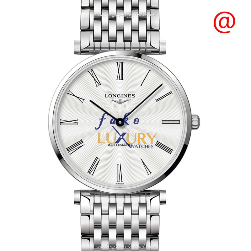Longines L4.908.4.71.6 | Automatic | Silver Dial | Steel Bracelet | Replica Watch