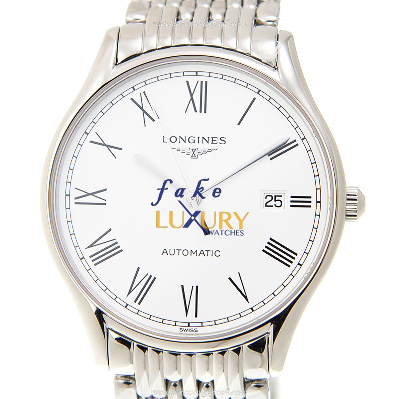 Longines L4.960.4.11.6 Lyre Replica Watch Automatic Movement White Dial Stainless Steel Strap