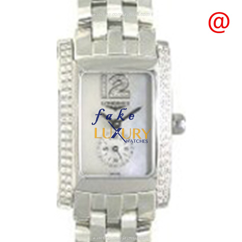 Longines L5.155.0.07.6 Dolce Vita Quartz White Dial Stainless Steel Replica Watch