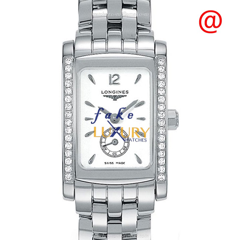 Longines L5.155.0.16.6 DOLCE VITA Quartz Stainless Steel & Diamond Bezel Replica Watch